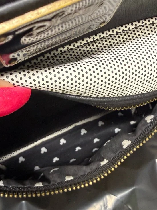 Disney x Loungefly Black and White Mickey & Pluto Mini Backpack - Picture 5 of 5